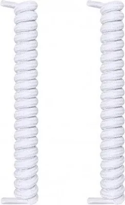 Image de lacets élastiques en spirale pour diabétiques
