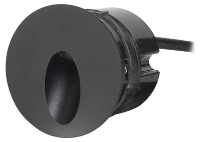 Image de Applique extérieure LED C4 Icon - Blanc chaud, noir
