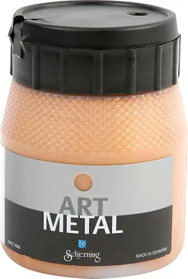 Produktbild von Schjerning Hobbyfarbe Metallic, Dunkelgold (5106), 250 ml 1 Flasche