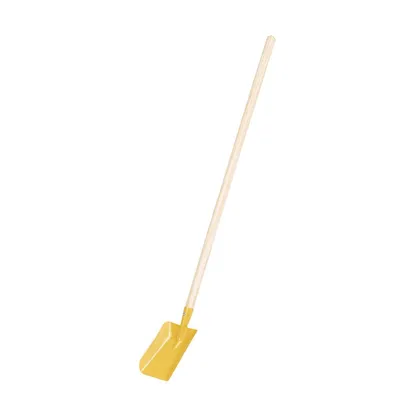Produktbild von Rekord Kinder Garten Schaufel mit Holzstiel in gelb Länge 90cm