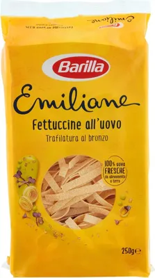 Produktbild von Barilla Emiliane Fettuccine all'uovo n. 175 Nudeln mit ei 250g