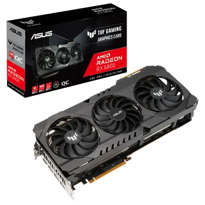 Produktbild von ASUS TUF-RX6800-O16G-GAMING - Grafikkarten - Radeon RX 6800