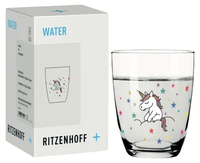 Immagine prodotto di Bicchiere per bambini Ritzenhoff, motivo unicorno, 210 ml, vetro cristallino, prodotto in Germania
