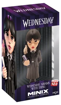 Obrázok produktu pre Minix - Figurki kolekcjonerskie Wednesday 12 cm - Wednesday i Thing
