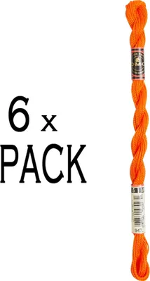 Produktbild von 6x DMC Perlgarn Stärke 5, 15 m, 115AR/5-947, VPE