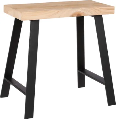 Obrázek produktu pro Slídové dekorace Plano Kruk - D46 x Š32 x V46 cm - jedlové dřevo - světle hnědá barva