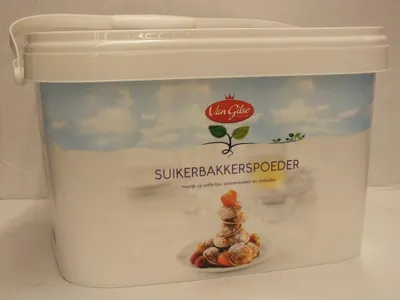 Produktbild von Van Gilse Puderzucker aus getrockneter Glukose 5kg Eimer (Suikerbakkerspoeder)