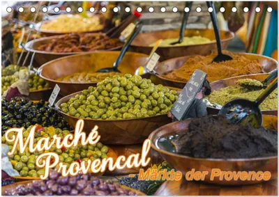 Produktbild von Marché Provencal - Märkte der Provence (Tischkalender 2026 DIN A5 quer), CALVENDO Monatskalender