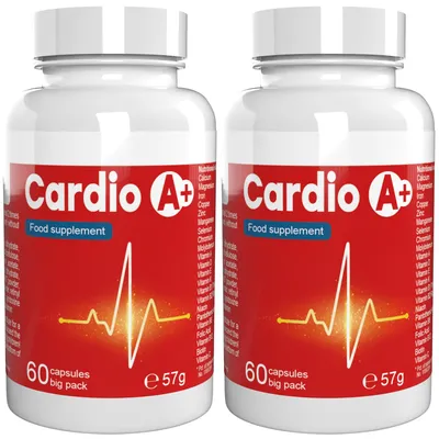 Produktbild von Cardio A -  120 Kapseln (2x 60 Kapseln), 2er Pack