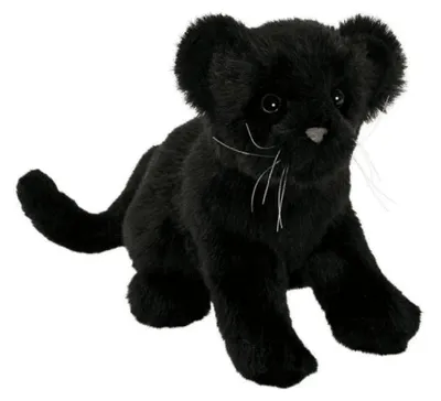 Produktbild von Anima Plüschtier Baby schwarzer Panther 18 cm
