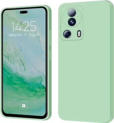 Produktbild von Hülle für Xiaomi 13 Lite 5G Case Cover Bumper Silikon Softgrip Schutzhülle Farbe: Türkis
