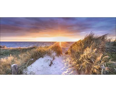 Produktbild von Giclée Leinwandbild Sundown 200x100 cm