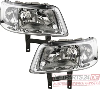 Produktbild von Scheinwerfer passend für VW Multivan T5 ab 2003- Satz Set H4 Li Re 7H1941015S 7H1941015N 7H1941015J 7H1941015E 7H1941017N 7H19410 Johns