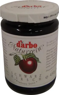 Image de Cerise noire naturelle Darbo 450g