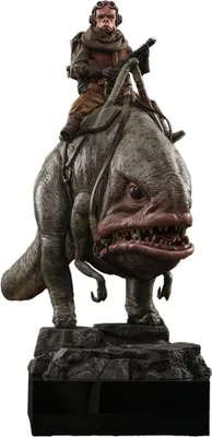 Produktbild von Star Wars The Mandalorian Actionfigur 2er-Pack 1/6 Kuiil & Blurrg 37 cm