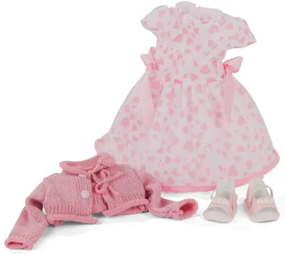 Produktbild von Götz 3403169 Kombi Pink Love für Stehpuppen Gr. XL 45-50 cm 4-TLG