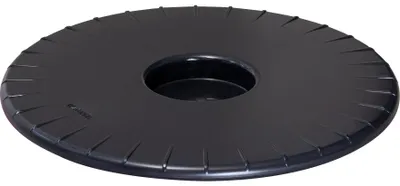 Produktbild von WAGNER Pflanzenroller ULTRAFLAT Ø 30 x 3 cm, für innen, ABS Kunststoff, schwarz, extra flach, Tragkraft 100 kg - 20045201