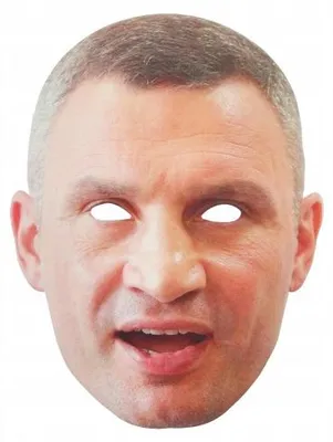 Produktbild von GoDan Papier-Maske Witalij Kliczko Herrenmaske