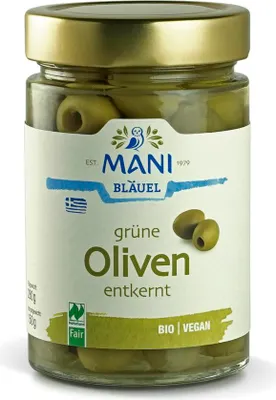 Produktbild von Grüne Oliven entkernt 280g