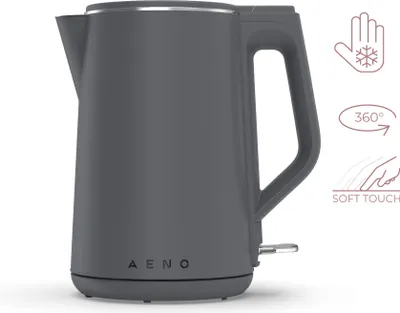 Produktbild von AENO Wasserkocher EK4  1.5L, 360°drehbar         dunkel grau retail