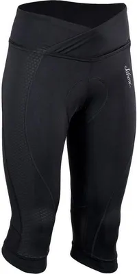Produktbild von 3/4-Shorts Silvini Tinella WP1010 Damen elastisch mit Radsport-Einsatz schwarz größe S 3117-WP1010-08002