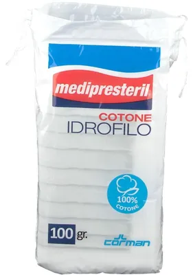 Immagine prodotto di Cotone Idrofilo Fu Medipresteril Confezione Da 100Grammi
