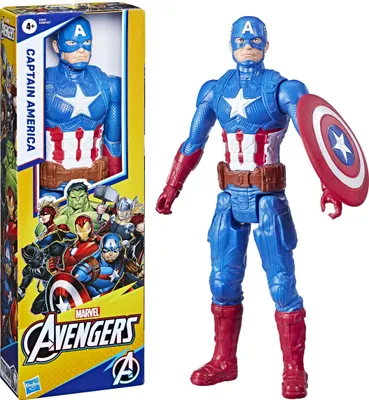 Obrázek produktu pro Marvel Avengers Kapitán Amerika z řady Titan Hero, 4 rok/roky