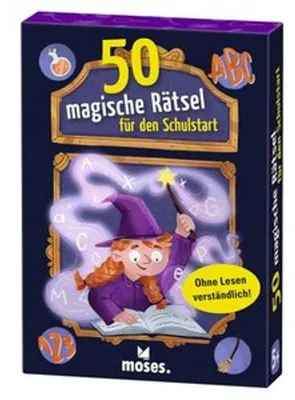 Produktbild von 50 magische Rätsel für den Schulstart