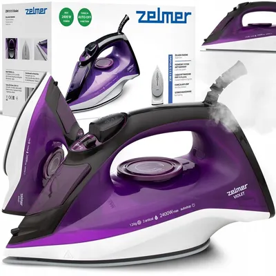 Produktbild von Zelmer ZIR1515 Dampfbügeleisen, 2400 W, mit Keramiksohle und Abschaltautomatik