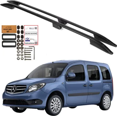 Produktbild von Dachreling MERCEDES-BENZ CITAN W415 L2 LANG 2012-2021 SCHWARZ Solid