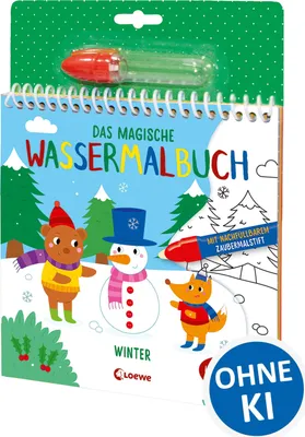 Produktbild von Das magische Wassermalbuch - Winter