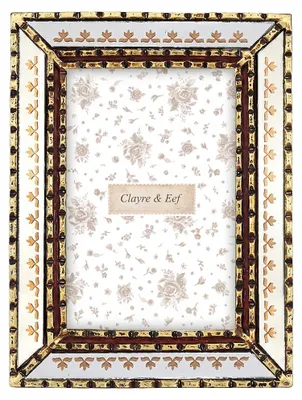 Immagine prodotto di Clayre & Eef, cornici per foto, colore argento, plastica