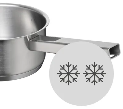 Zdjęcie produktu dla WMF 1798166031, Stal nierdzewna, Stal nierdzewna, Bez powłoki, Stal nierdzewna, Stal nierdzewna, Ceramika, Prąd elektryczny, Gaz, Halogen, Indukcja, Płyta jednolita