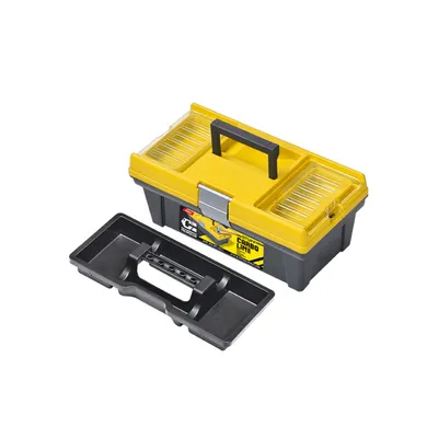 Produktbild von Skrzynka stuff 12 " profi carbo, zółta pokrywa, 312 x 167 x 130mm