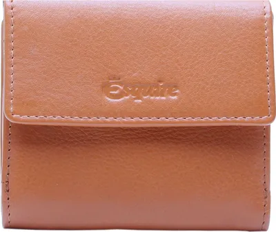 Zdjęcie produktu dla Skórzany portfel Esquire Peru Lady Wallet Cognac jasnobrązowy