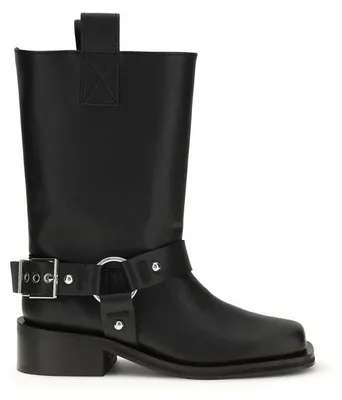 Produktbild von Ganni Stiefel aus Kalbsleder in Schwarz