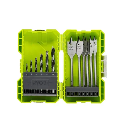 Obrázok produktu pre Ryobi RAK12SWD Kit 12 bitov do dreva Skrutkovač Vrtáky