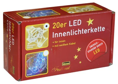 Zdjęcie produktu dla Lampki choinkowe LED Idena