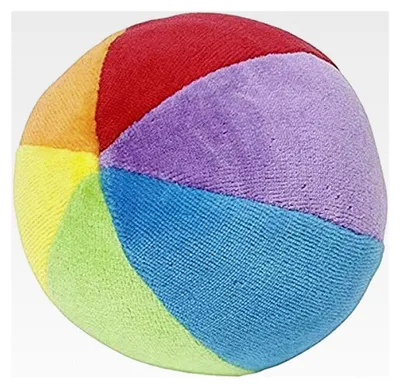 Produktbild von Stoffball mit Rassel für Säuglinge