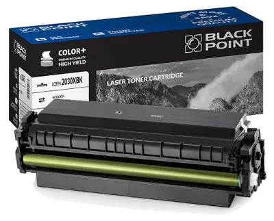 Immagine prodotto di Toner compatibile Black Point, adatto per: HP W2030X (nero), HP 415X W2030A. Compatibile con: HP Color Laserjet Pro MFP M479fdw, HP Color Laserjet Pro MFP M454dw, M454dn, Laserjet MFP M479dw, MFP M479fdn, MFP M479fnw, m480. Include chip
