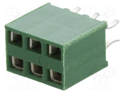 Obrázok produktu pre 1x 2X3P vysokonapäťový konektor HV100, 7,0 mm, 215307-3, zásuvky a konektory