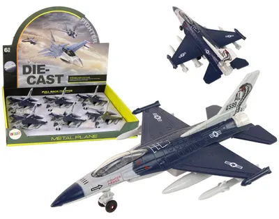 Obrázek produktu pro Letadlo se světelným/zvukovým pohonem 1:72 tmavě modré