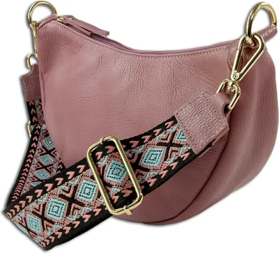 Produktbild von Toscanto Leder Tasche Umhängetasche Citytasche rosa OTT823BA