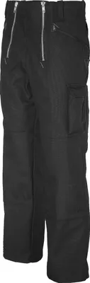 Produktbild von JOB Zunftsommerhose COOL schwarz aus Canvas mit Kniepolstertaschen 86