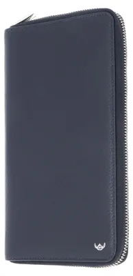 Productafbeelding van Golden Head Leer identiteitskaarthoesje Capri RFID Protect RV-Reise Brieftasche 4487 Blau donkerblauw