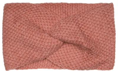 Produktbild von styleBREAKER Damen Strick Stirnband mit Waffelpatent Strickmuster und Twist Knoten, warmes Winter Haarband, Headband 04026060