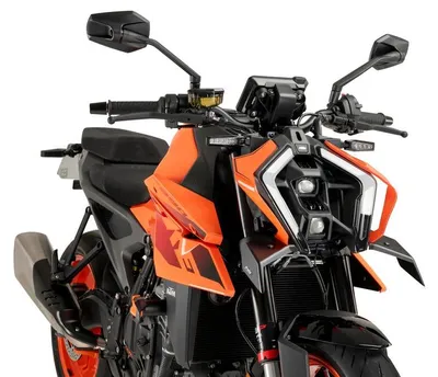 Obrázek produktu pro PUIG 22178J Přední spoiler pro model Naked, vhodný pro KTM 990 DUKE, matná černá