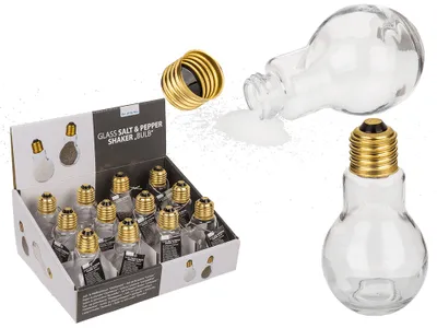 Produktbild von OOTB Salz & Pfefferstreuer Glühlampe ca. 11 cm