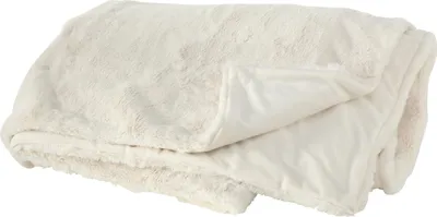 Produktbild von Boltze Decke Storan 150x200 cm, Farbe cremeweiß Kuscheldecke aus Polyester