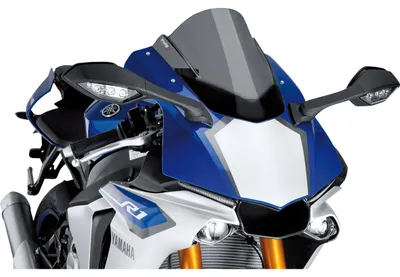 Image de PUIG 7648F écran Z-Racing pour YAMAHA YZF-R1 fortement teinté